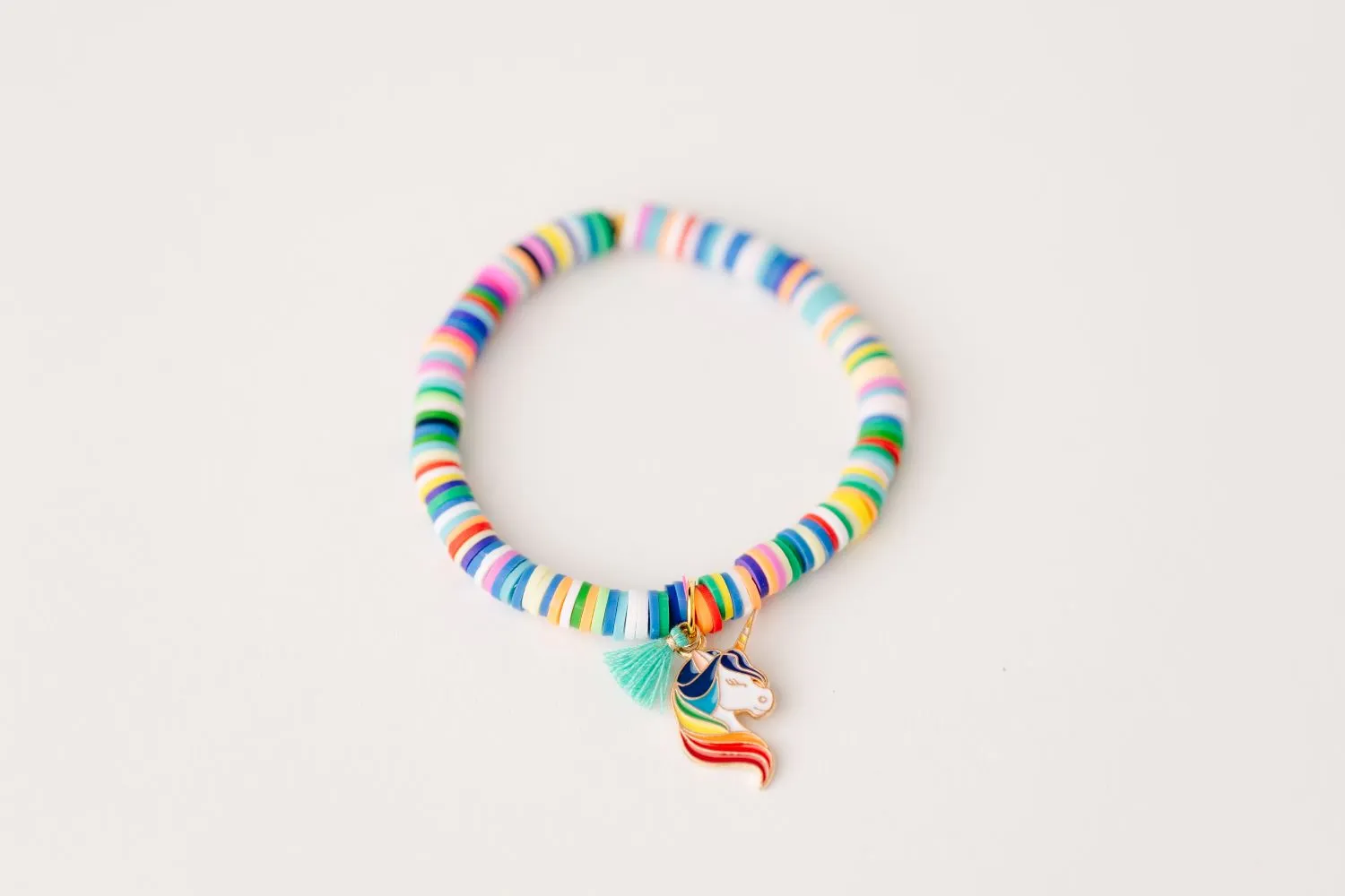 Girls Clay Bead Bracelets