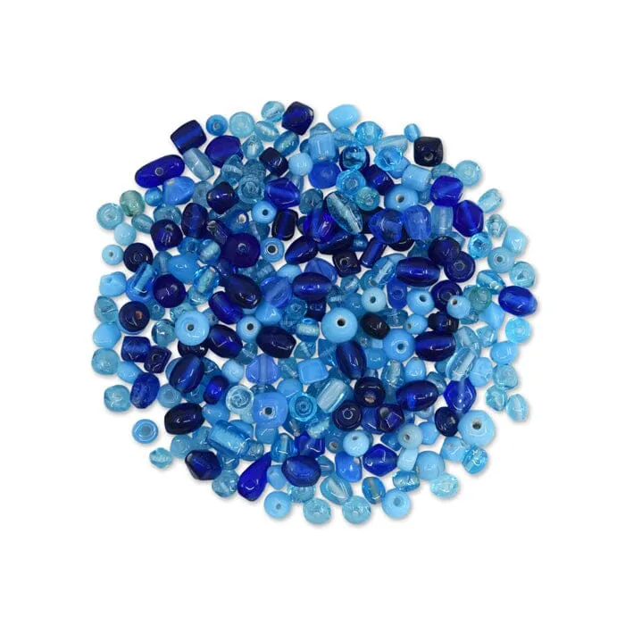 Glass Bead Mixes 3mm-7mm 30g