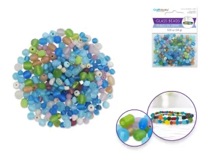 Glass Bead Mixes 3mm-7mm 30g