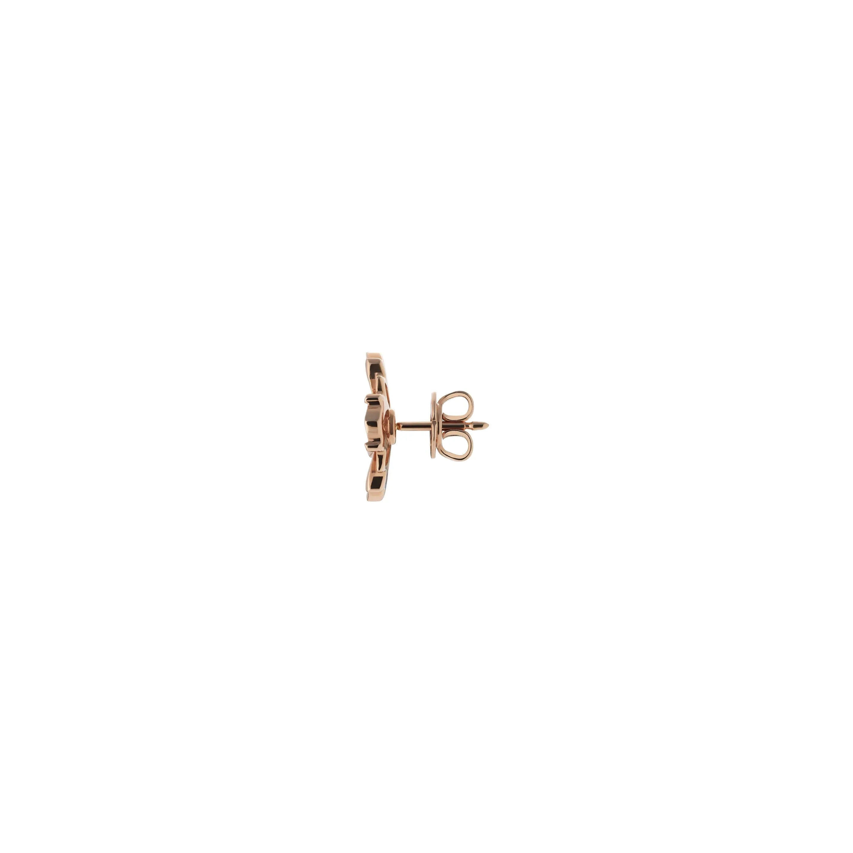 Gucci Flora 18ct Rose Gold Diamond Earrings