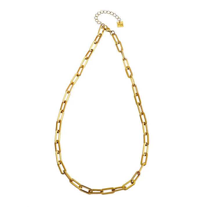 HACKNEY NINE // CANNES PAPER CLIP NECKLACE