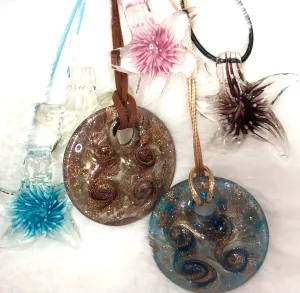 Hand Blown Glass Pendants