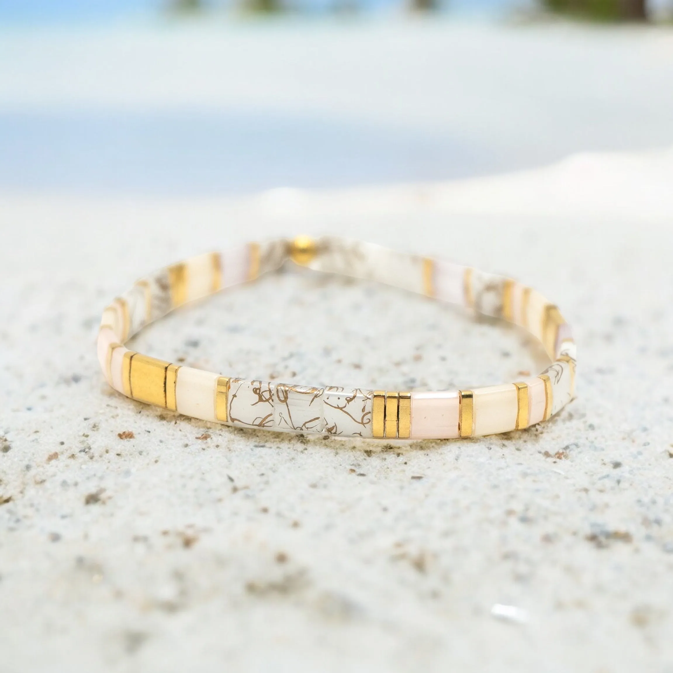 HAPPY PASTELS - Tila Bead Bracelets