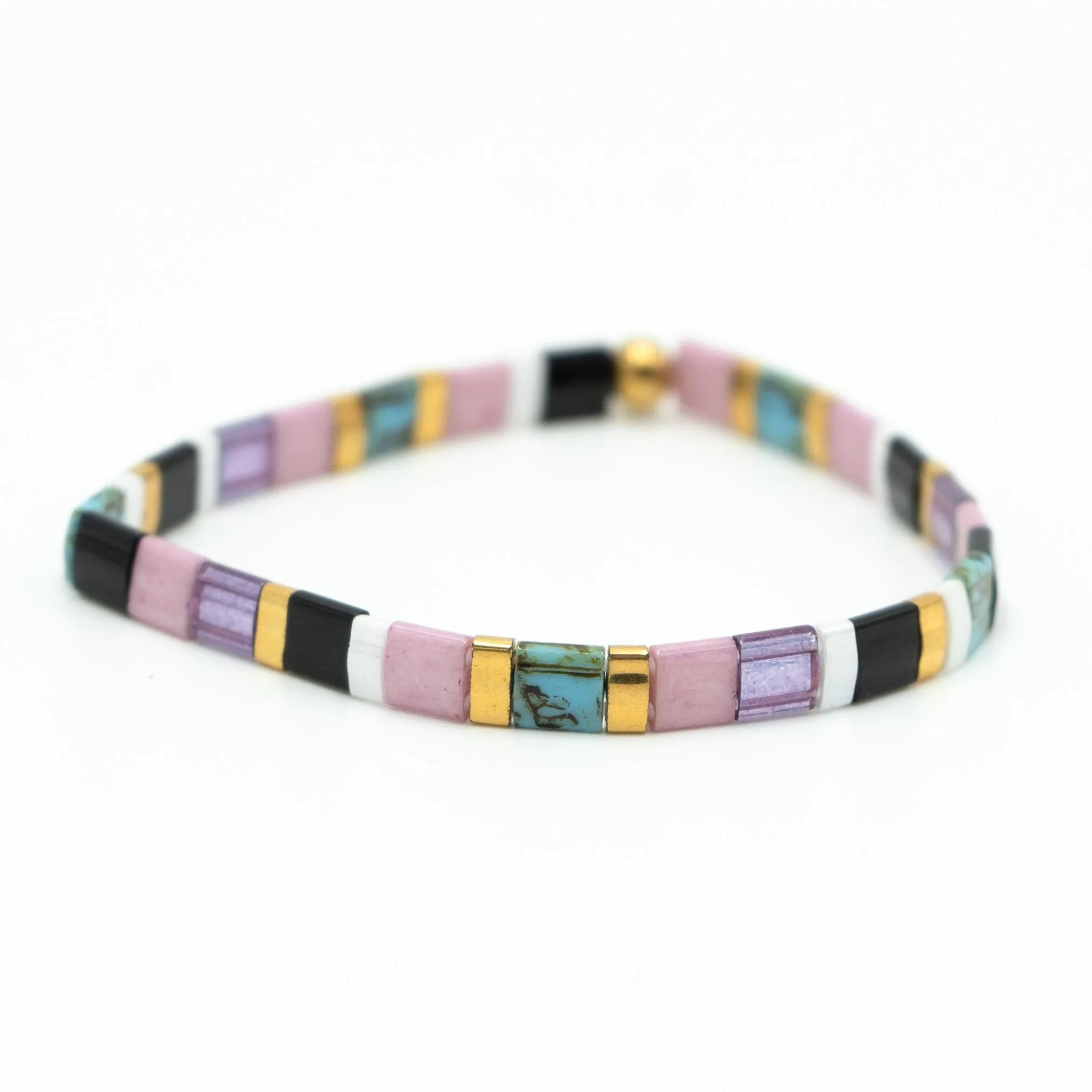 HAPPY PASTELS - Tila Bead Bracelets