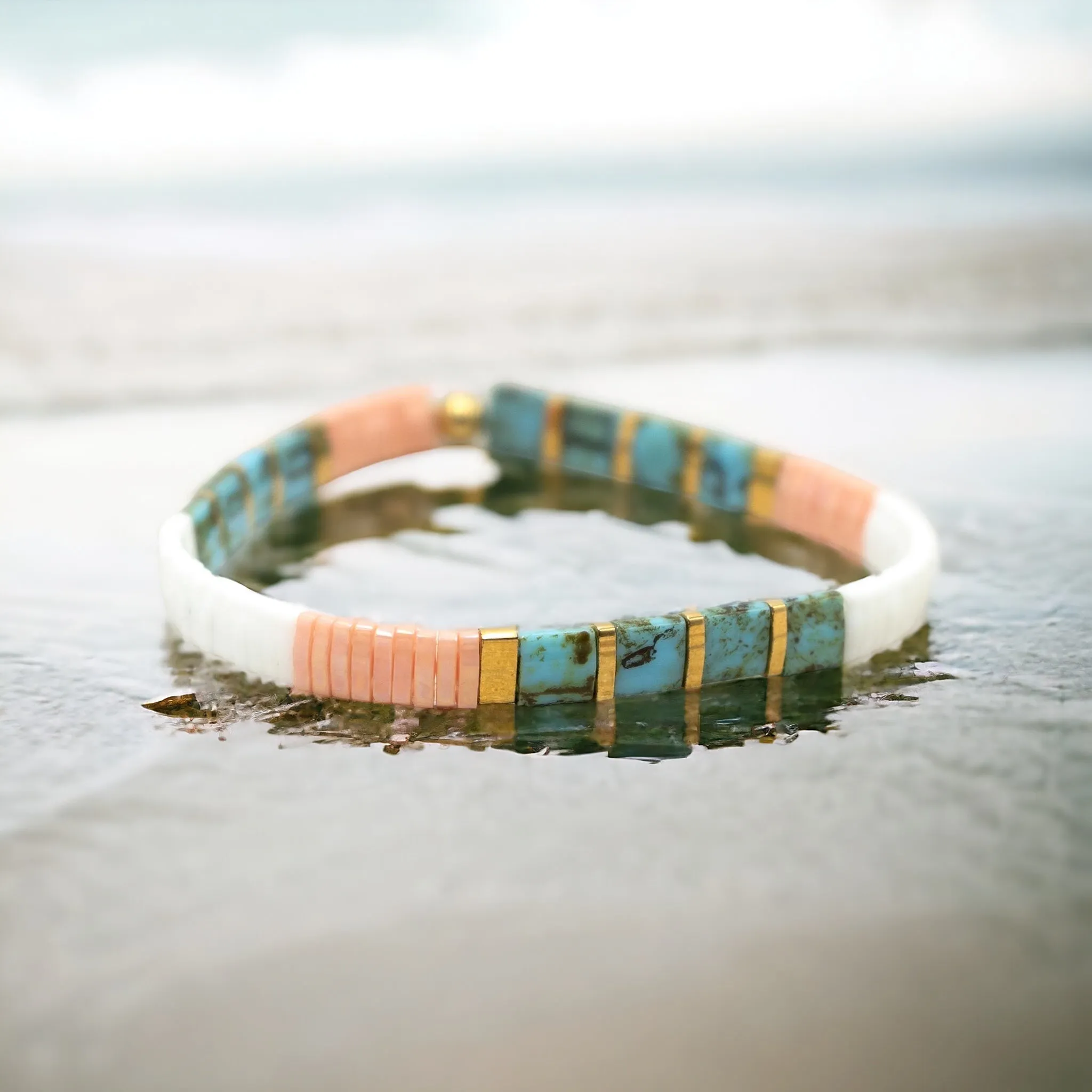 HAPPY PASTELS - Tila Bead Bracelets