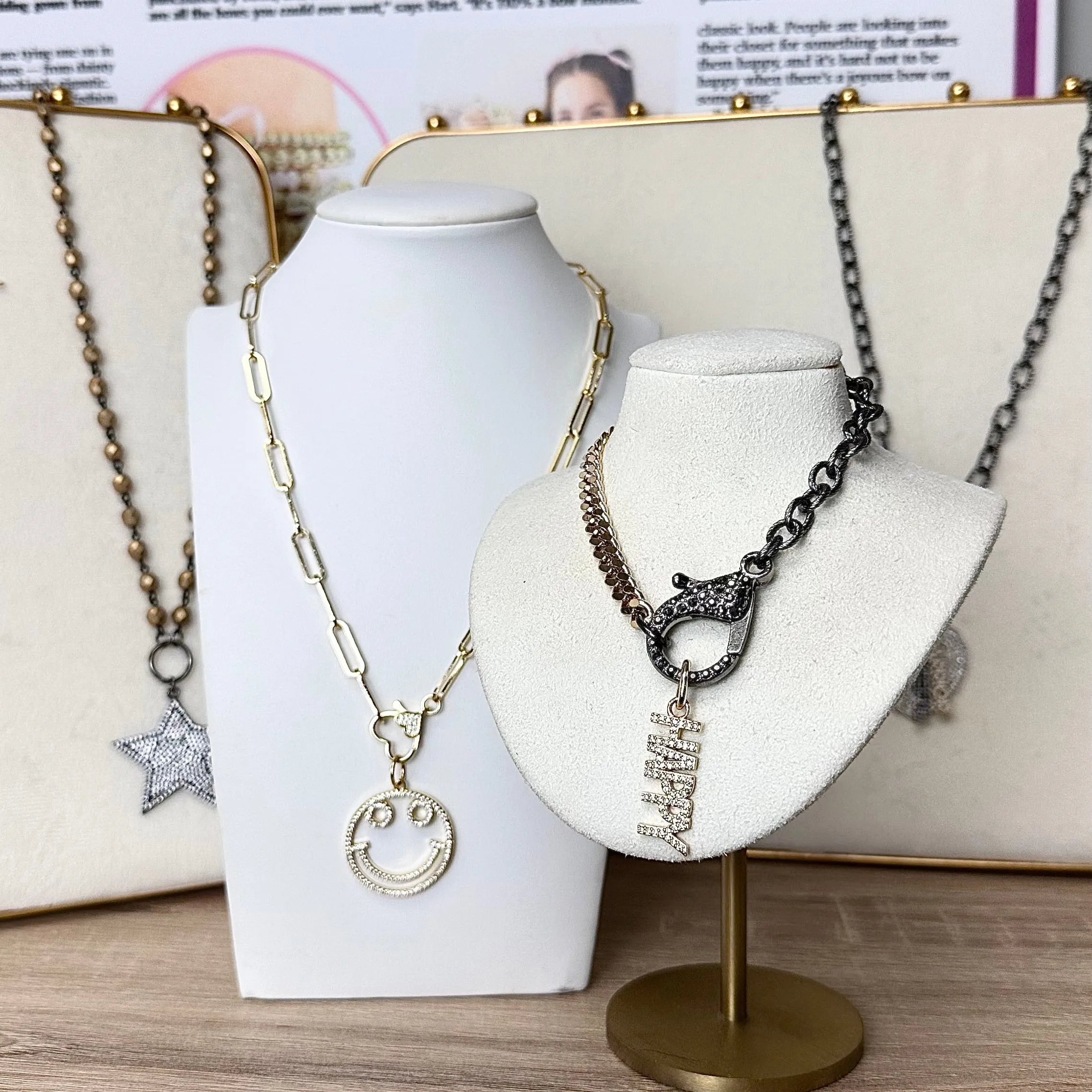 Hazel Brilliant Smile Charm