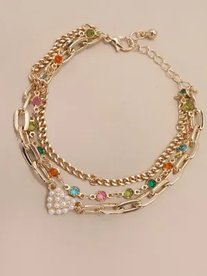 Heart Of Pearl Bracelet