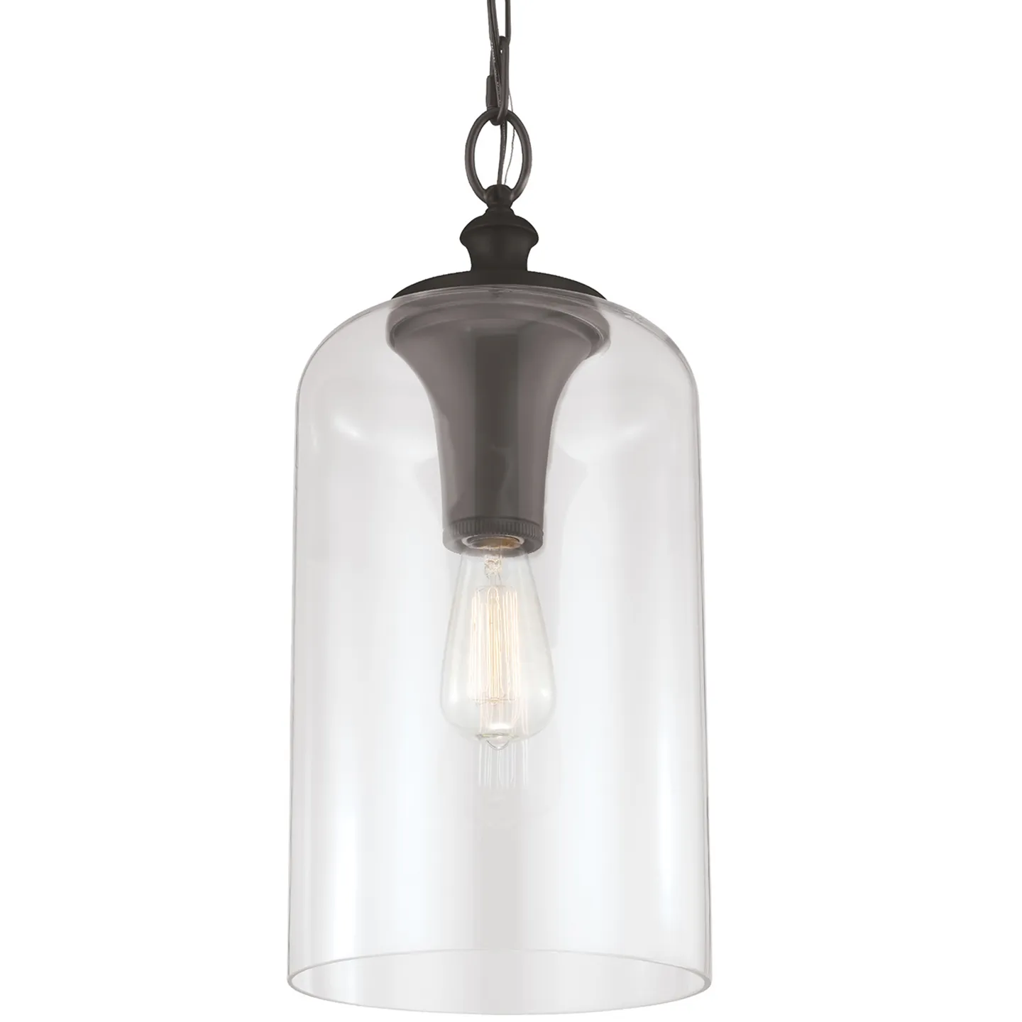 Hounslow Clear Glass Pendant