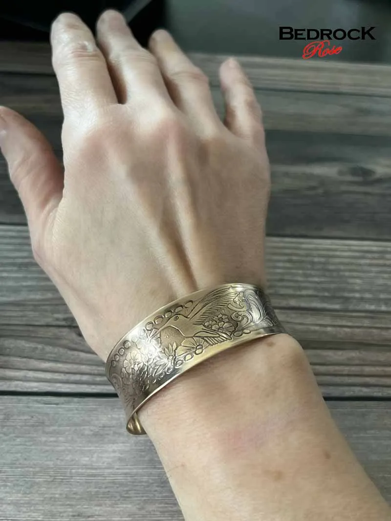 Irresistible Hummingbird Cuffs