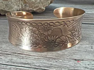 Irresistible Hummingbird Cuffs