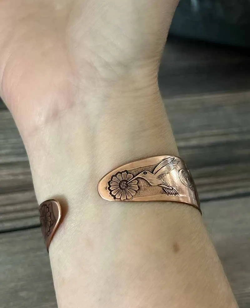 Irresistible Hummingbird Cuffs
