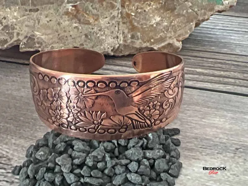 Irresistible Hummingbird Cuffs