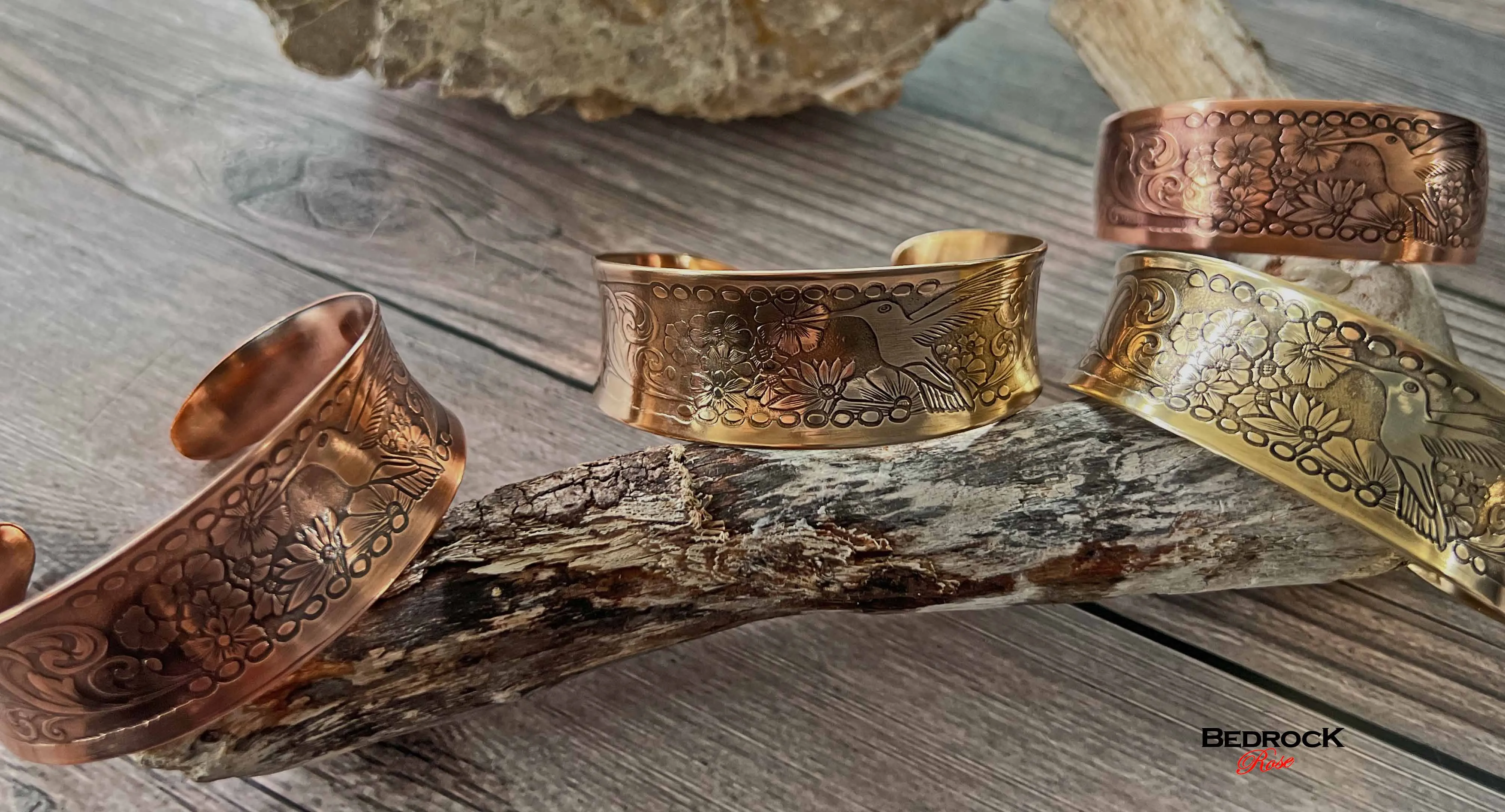 Irresistible Hummingbird Cuffs