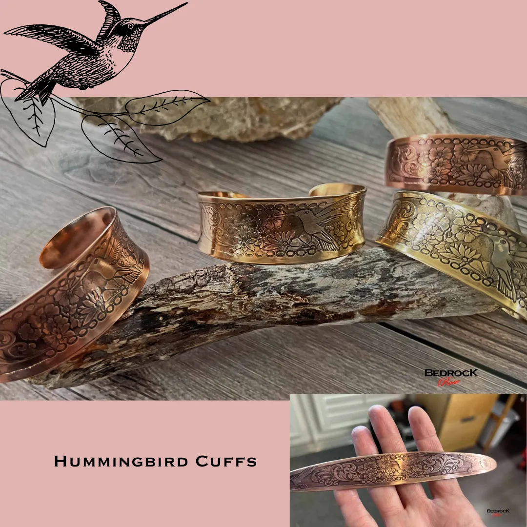 Irresistible Hummingbird Cuffs