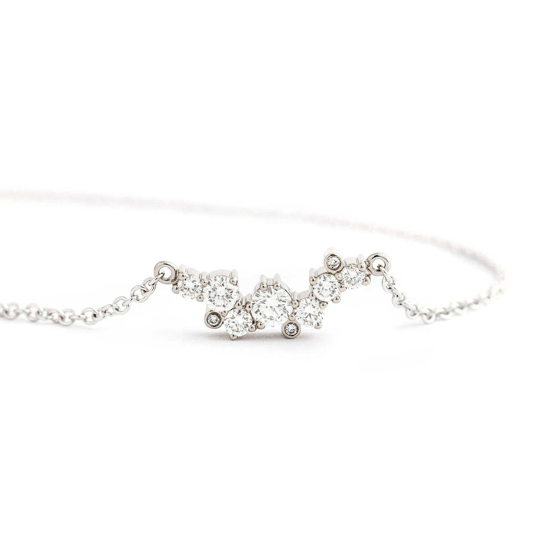 Keto Meadow necklace - White Crown