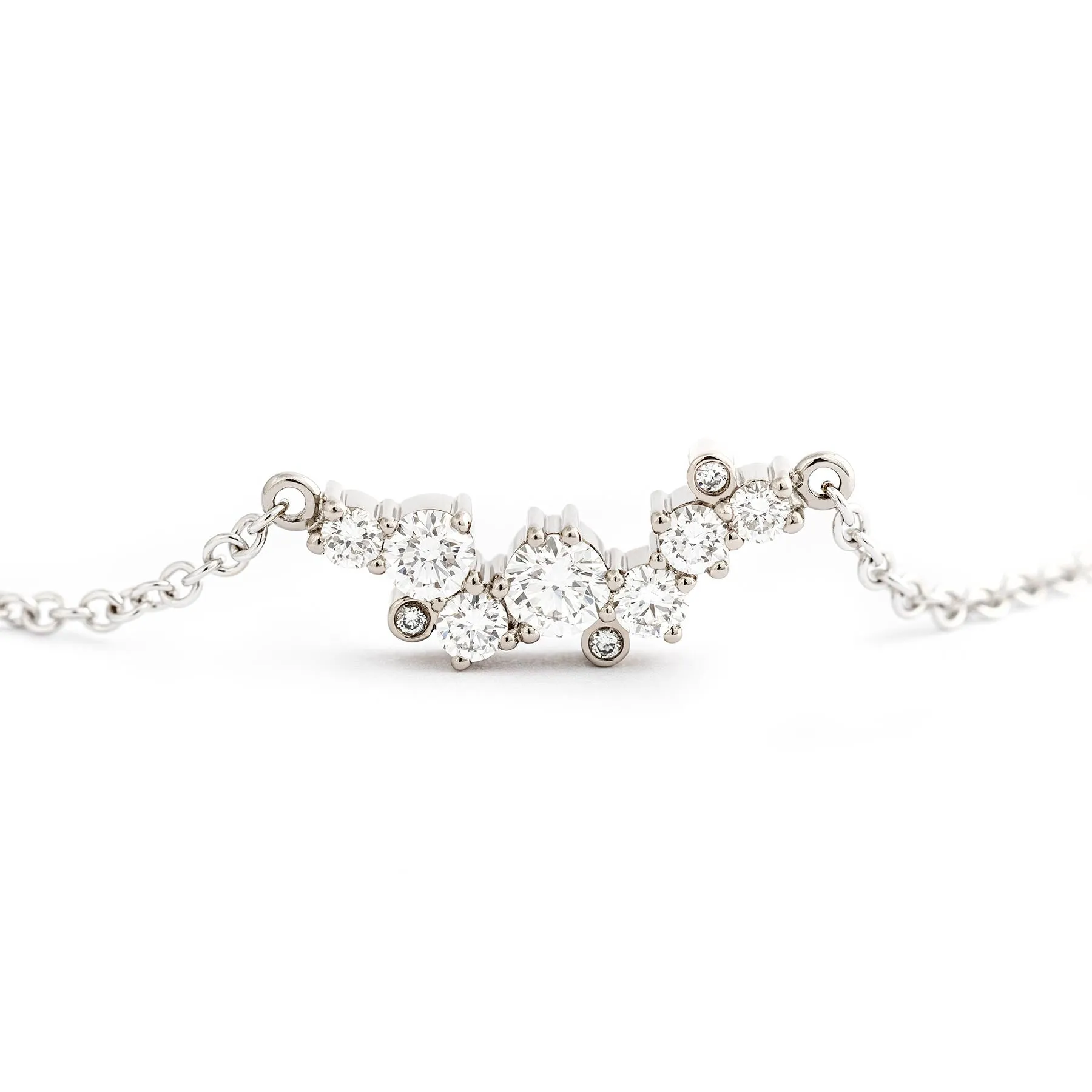 Keto Meadow necklace - White Crown