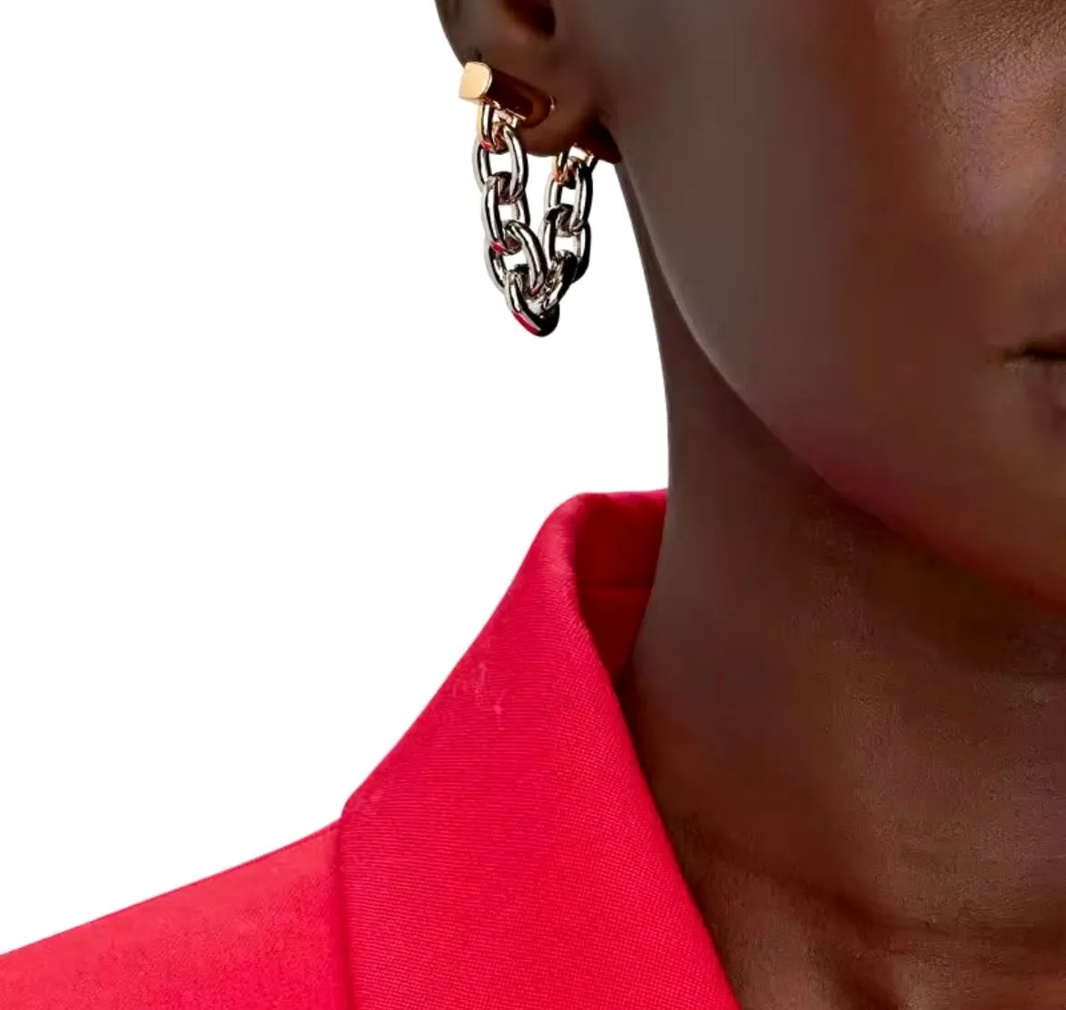 Linked Drop Earrings