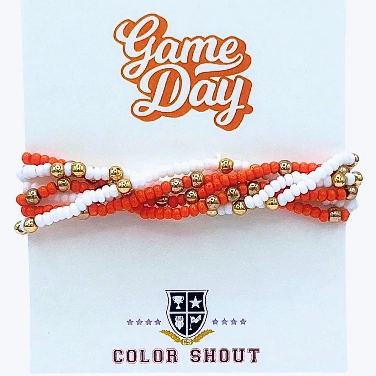 Lover of the Game Multi Color Beaded Bracelet Set - FINAL SALE