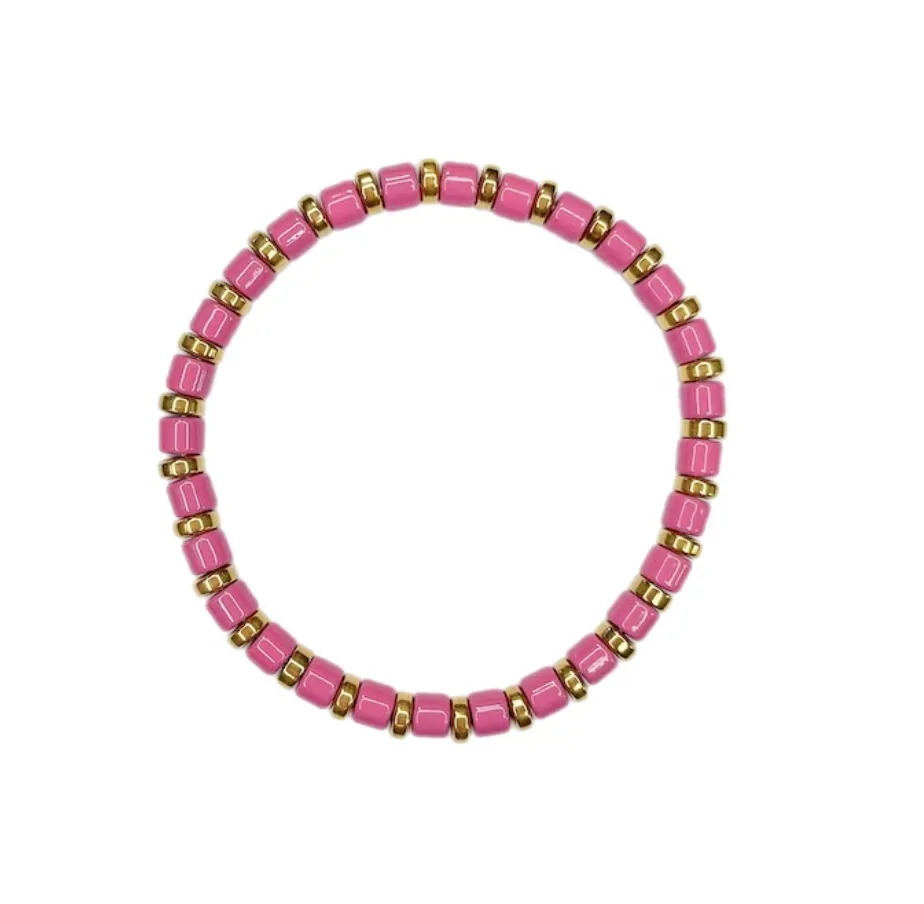 Malibu Sugar Dream in Color Enamel & Gold Bracelet