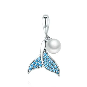 Mermaid Tail and Pearl Charm