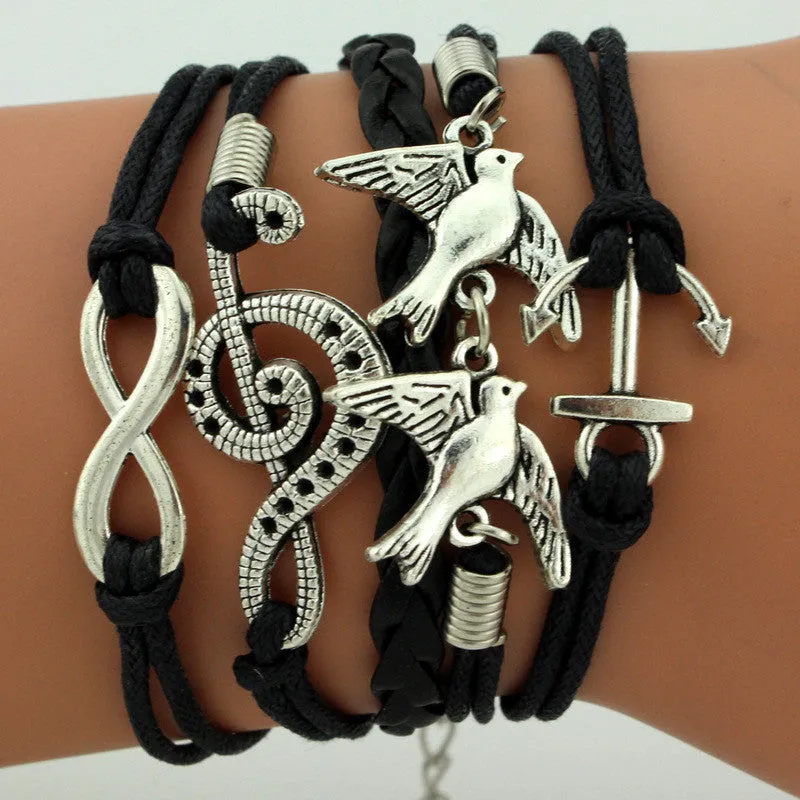 Multilayer Colorful Woven Bracelet
