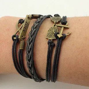 Multilayer Colorful Woven Bracelet