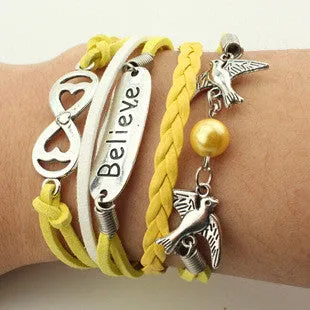 Multilayer Colorful Woven Bracelet