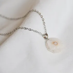 Natural Druzy Quartz Necklace