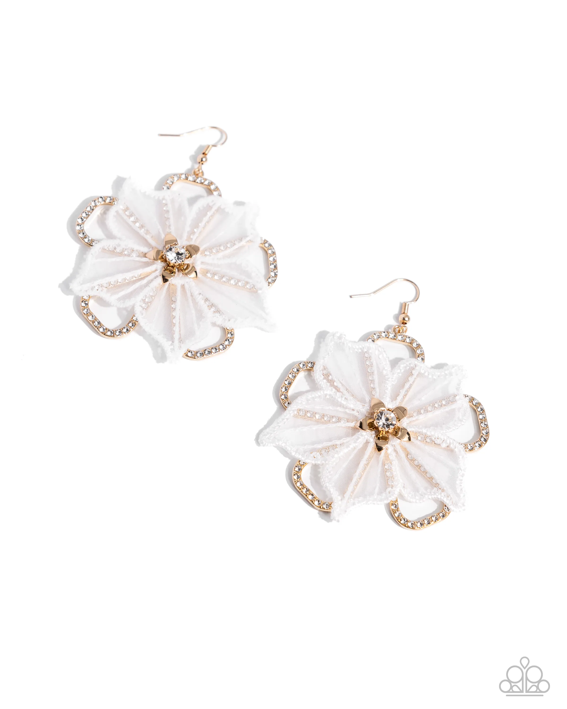 Paparazzi Refined Recognition - Gold Earring P5RE-GDXX-282XX