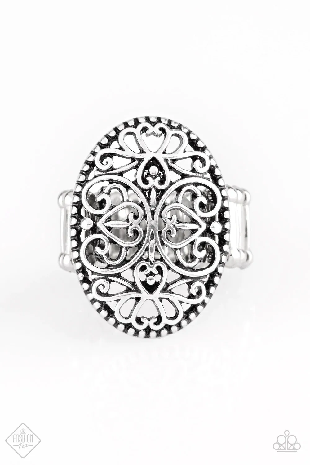 Paparazzi Ring ~ Wistful Wishes  - Silver