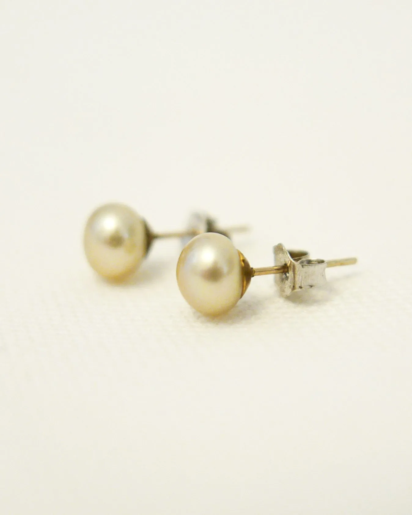 Pearl earrings