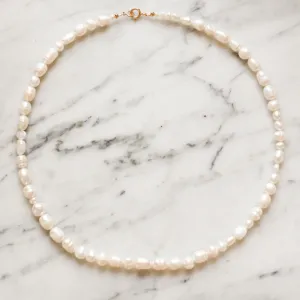 Protextor Parrish Valda Pearl Necklace in Gold