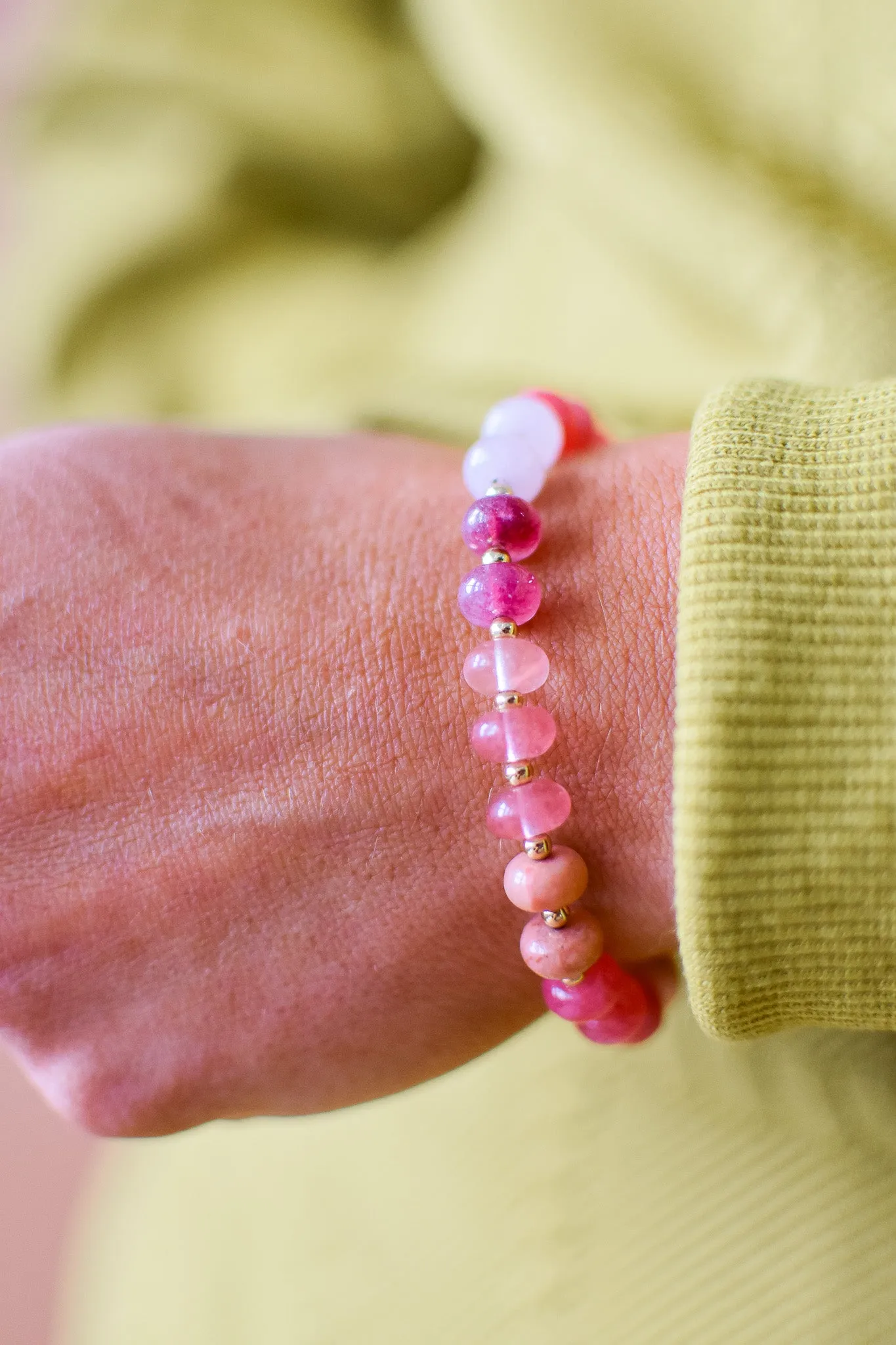 Rainbow Bracelet - Red