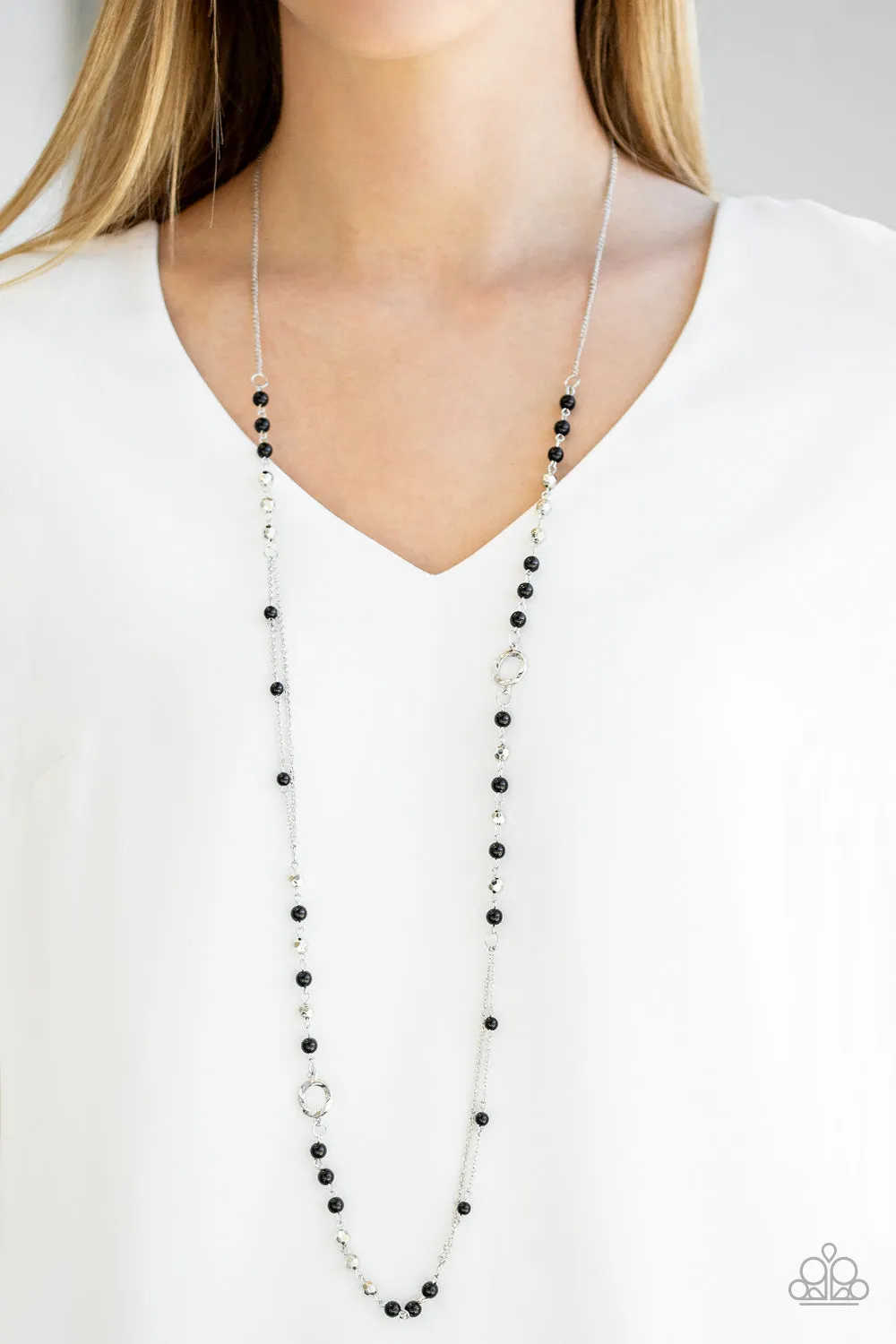 Really Refined- Black Necklace