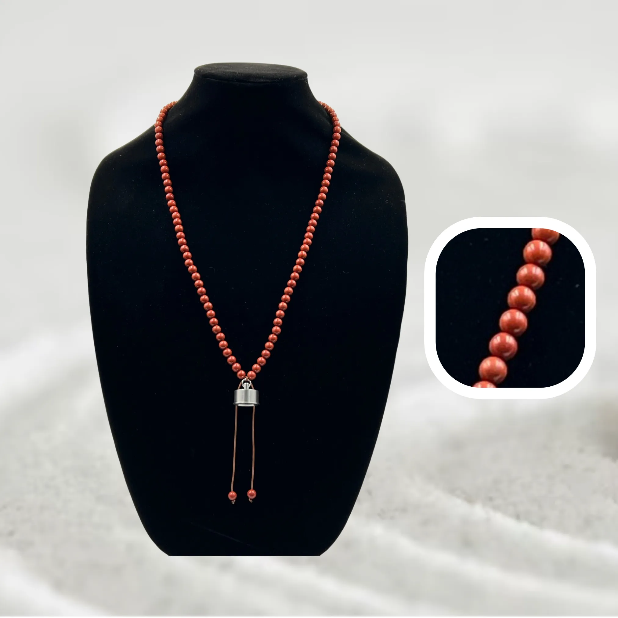 Red Jasper Mala