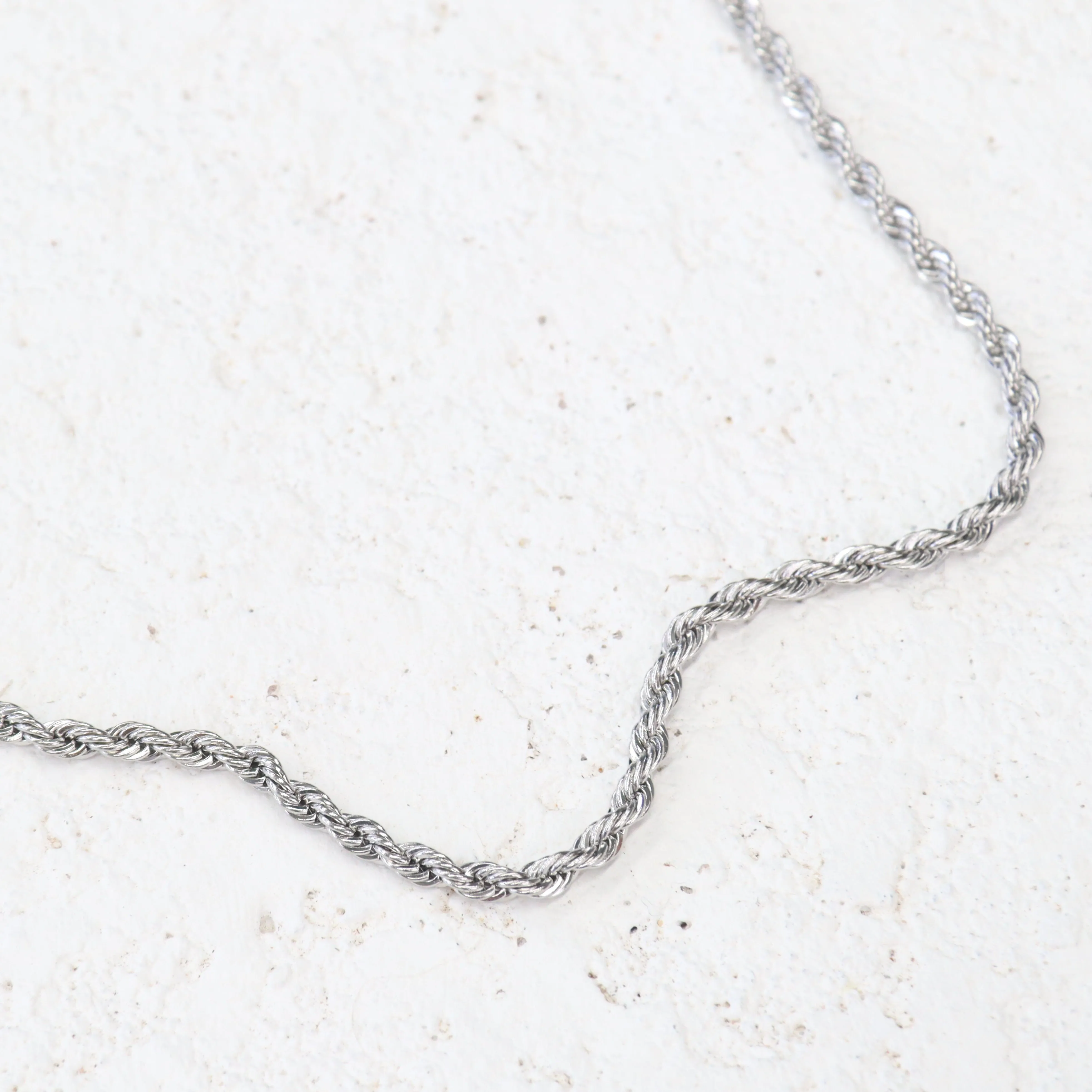 Rope Stainless Steel Chain Necklace