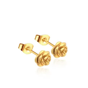 Rose Gold Stud Earrings