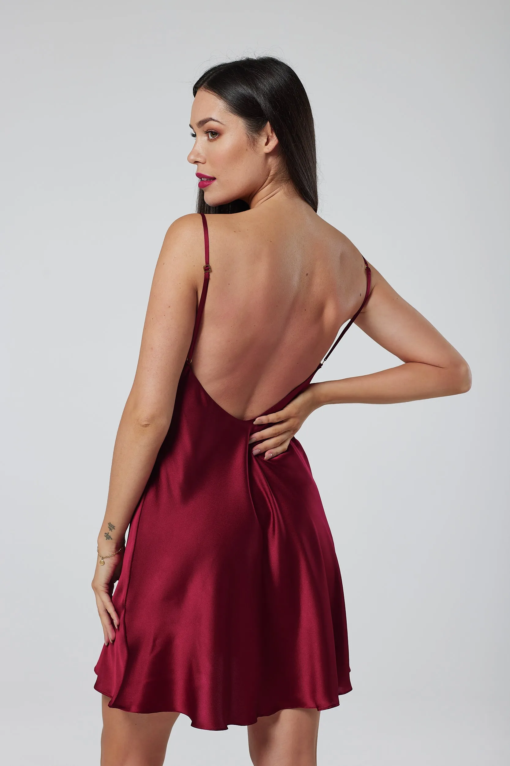 Ruby red dress