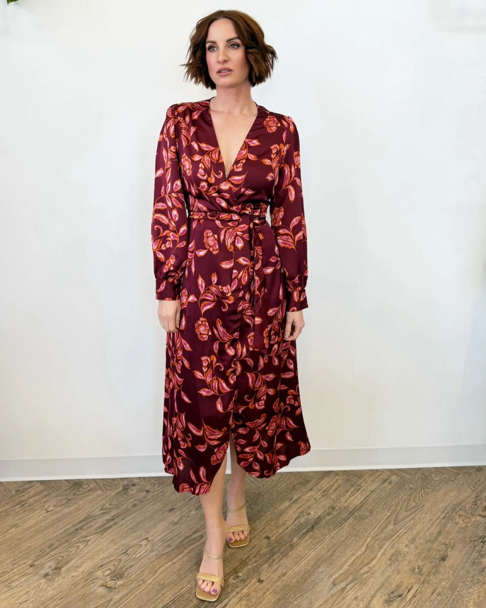 Ruby Wine Dress