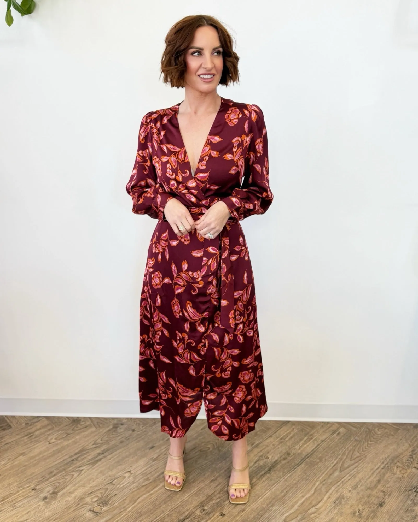 Ruby Wine Dress