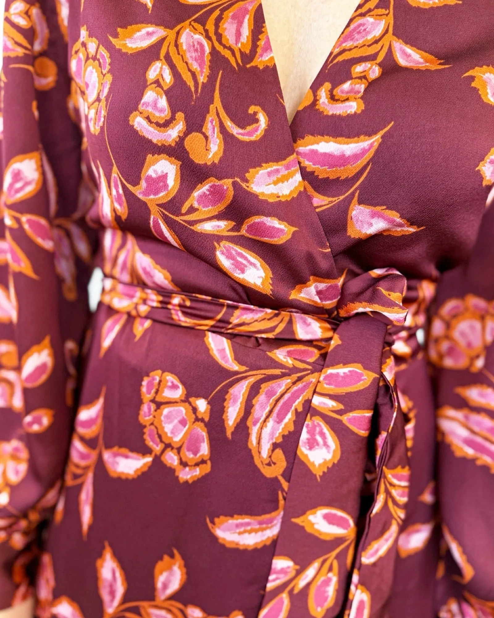 Ruby Wine Dress
