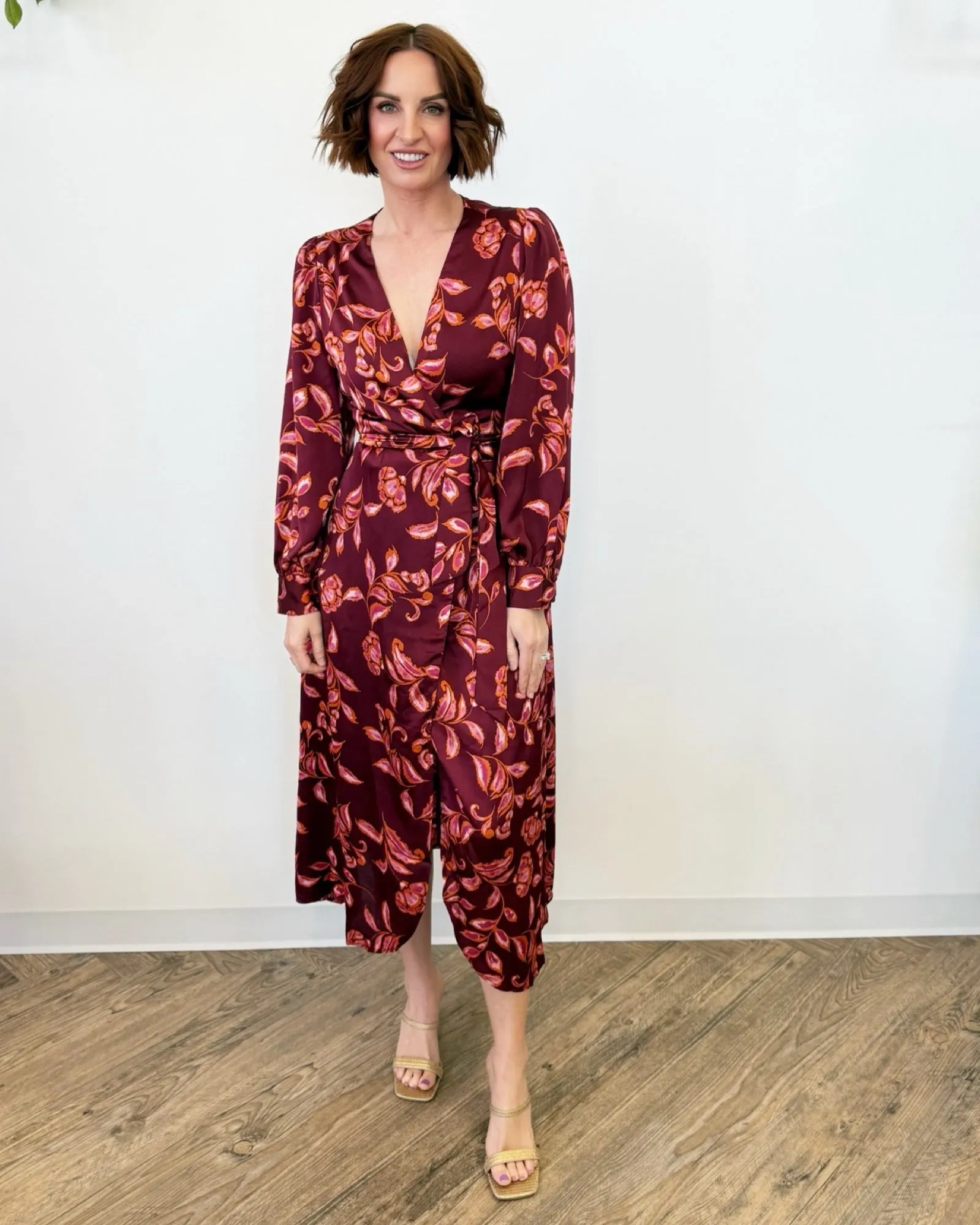 Ruby Wine Dress