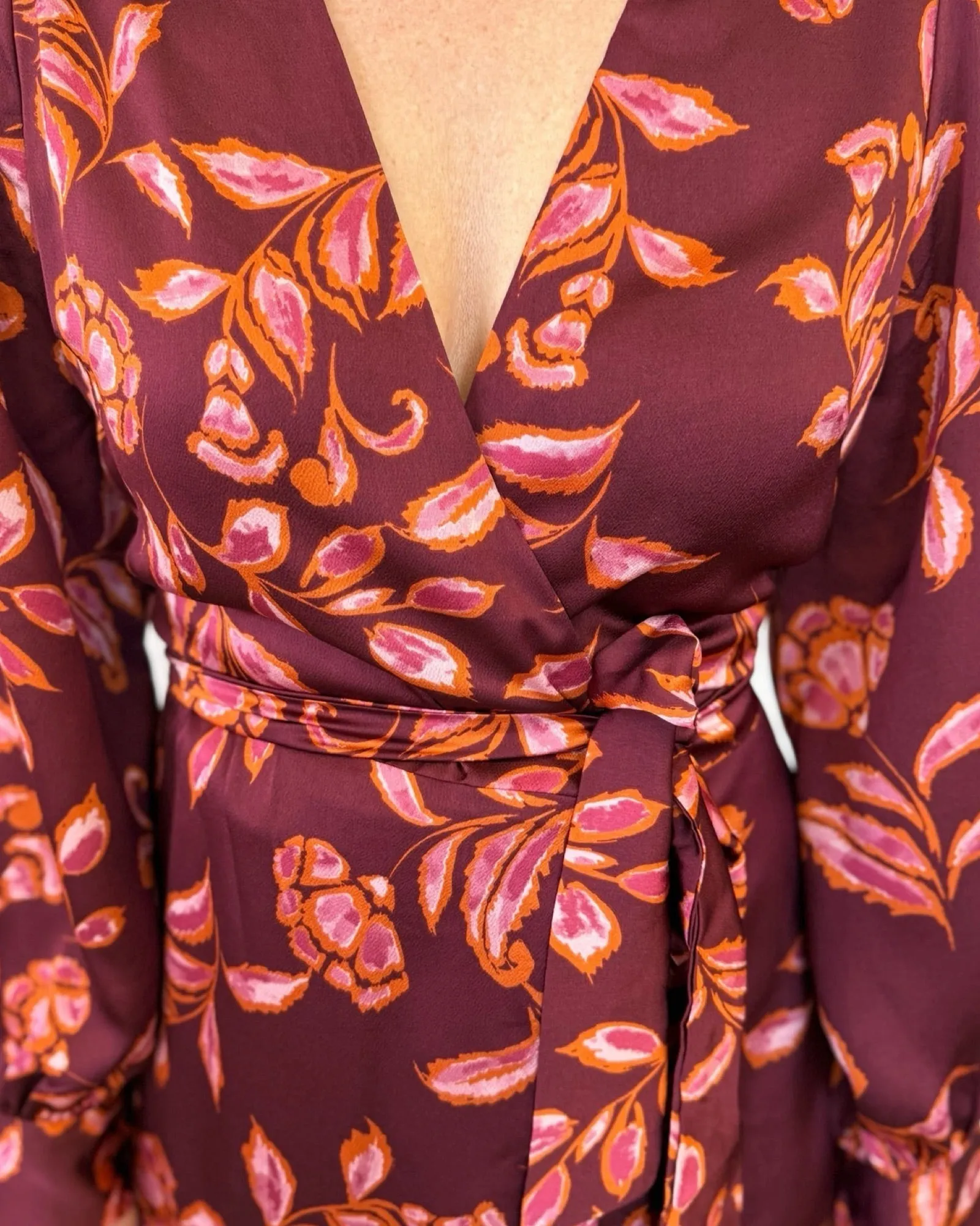 Ruby Wine Dress
