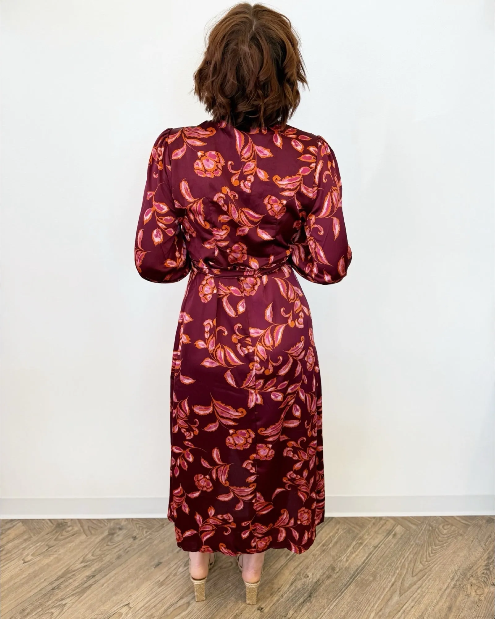 Ruby Wine Dress