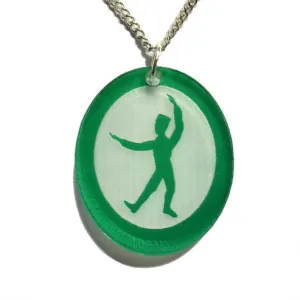 Russian Trepak Silhouette Pendant