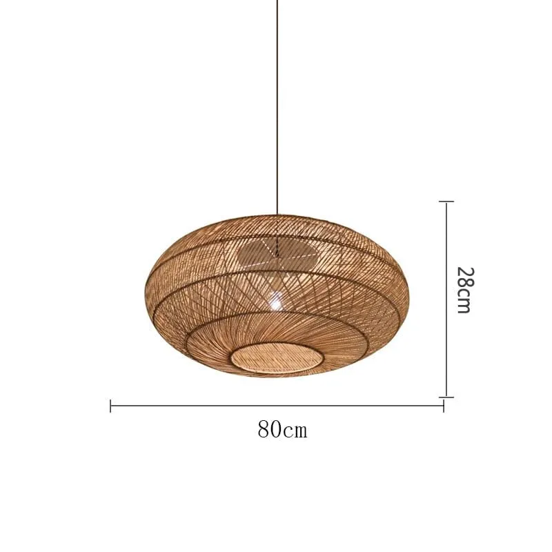 Sakura Rattan Pendants