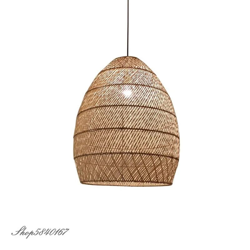 Sakura Rattan Pendants