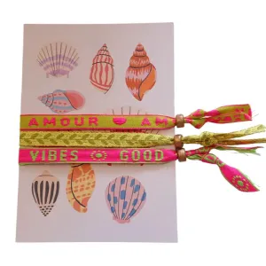 Seashell vibes Bracelet set