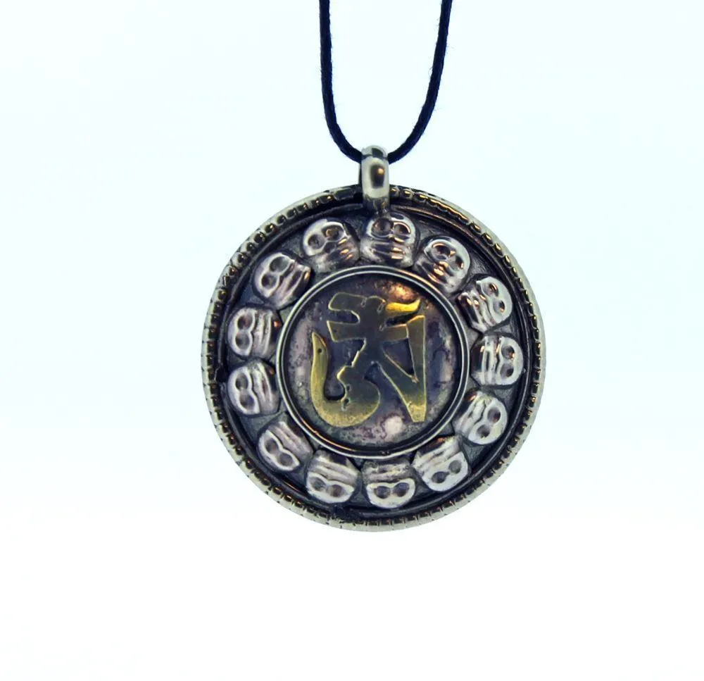 Skull OM Pendant