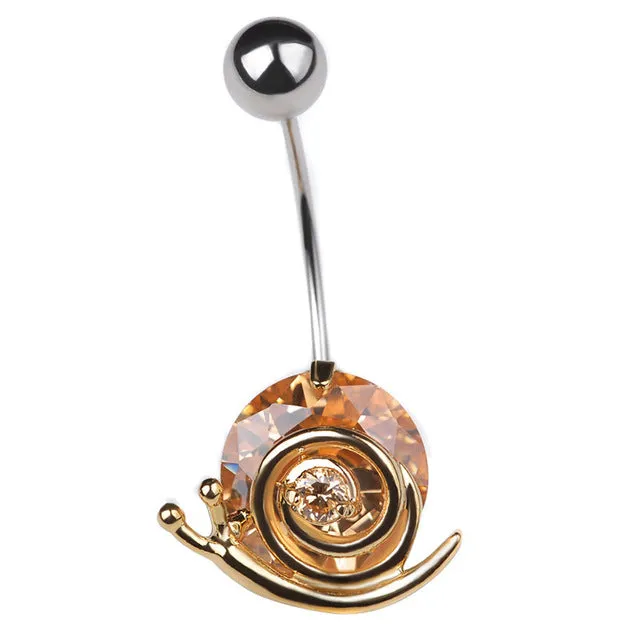 Snail Belly Button Rings